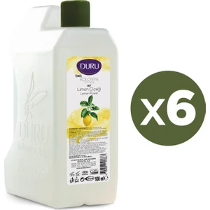 Limon Kolonya Bidon 80 Derece 900 ml x 6 Adet