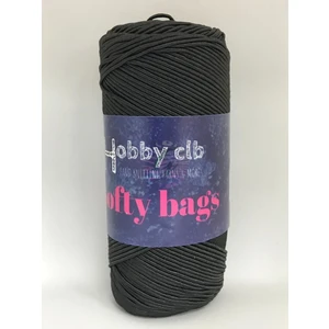 Hobby Club Softy Bags Supra Mumlu Ip Çanta Ipi 200 Gr.5 Adet (1kg) Siyah