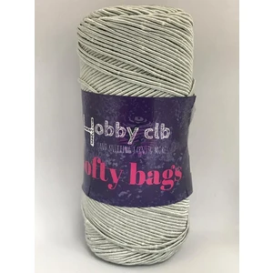 Hobby Club Softy Bags Supra Mumlu Ip Çanta Ipi 200 Gr.5 Adet (1kg) Açık Gri
