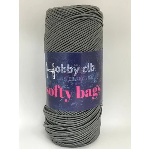 Hobby Club Softy Bags Supra Mumlu Ip Çanta Ipi 200 Gr.5 Adet (1kg) Koyu Gri