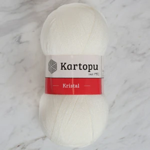 Kristal K013 5 Adet Lif Ipi El Örgü Ipliği Ekru