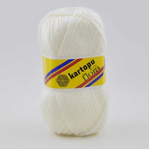 Flora K013 5 Adet Patik Ipi Ekru