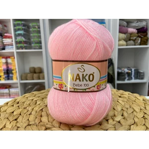 Bebe 100 2197 5 Adet Bebe Ipliği Açık Pembe
