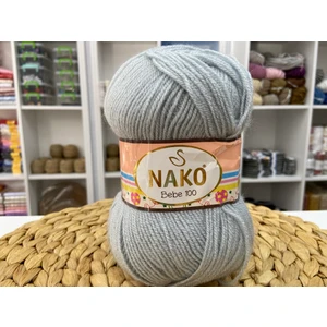 Bebe 100 4895 5 Adet Bebe Ipliği Traverten Gri