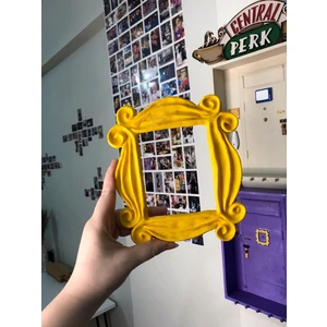 Turuncu Hane Friends Monica Kapı Çerçevesi 15 cm Aksesuar 3D Yazıcı ile Üretilmiş