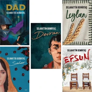 Dad - Efsun - Leylan - Devran - Seher - 5 Kitap Set - Selahattin Demirtaş