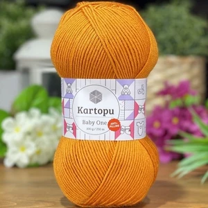 Baby One K1854 5 Adet Tüylenmeyen Bebek Ipi Hardal