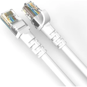 1 Metre Cat6 Network-Ağ-Ethernet Kablosu Beyaz