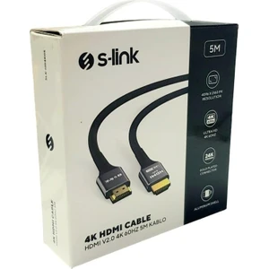 4K HDMI Kablo V2.0 5mt 60HZ 24K Altın Kaplama Bağlantı