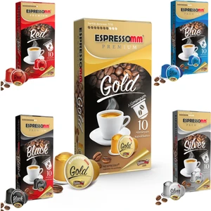 Espressomm® Premium Karışık Alüminyum Kapsül Kahve (10 Adet) - Nespresso® Uyumlu*
