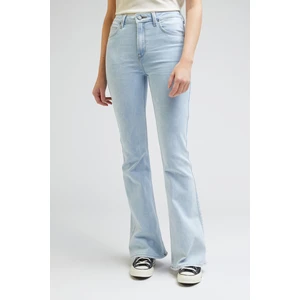 Breese Flare Fit Normal Bel Bol Paça Esnek Jean Kot Pantolon