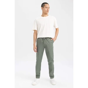 Jogger Chino Pantolon Beli Bağcıklı Cepli Düz Paça Z9933AZ23SP