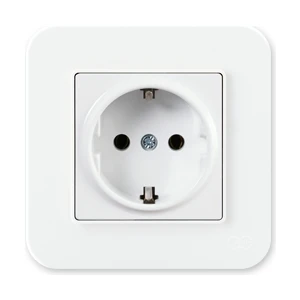 Günsan Radius Topraklı Priz, Fildişi Beyazı