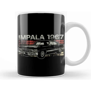 Supernatural Retro Impala Kupa Bardak Porselen