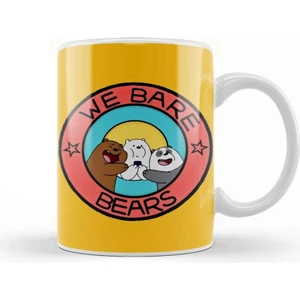 We Bare Bears 03 Kupa Bardak Porselen