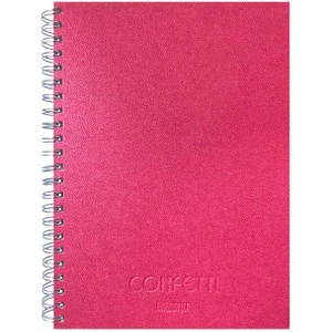 Özgün Confetti A4 Sert Kapak Spiralli Defter 180 Yp. Çizgili