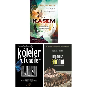 Kasem Eray Hacıosmanoğlu - Köleler ve Efendiler - Kapitalist Egonomi 3 Kitap Set - Hamza Yardımcıoğlu