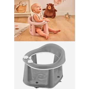 • Flosoft Vakumlu Bebek Banyo Oturağı & Mama Oturağı 2’si 1 Arada Gri