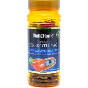 Aksu Vital Shiffa Home Çörek Otu Yağı Softjel 1000 Mg x 100 Adet
