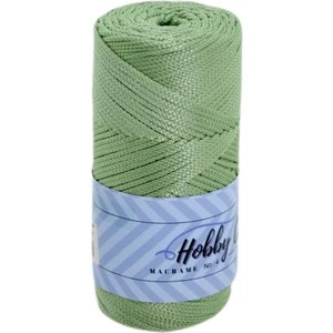 Hobby Club Premium 200 gr 5 Adet Polyester Makrome Ipi (Mint Yeşili) Supla Ip ve Çanta Ipliği