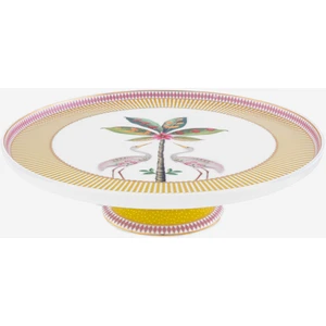 Pip Studio La Majorelle Sarı Porselen Kek Standı 21 cm