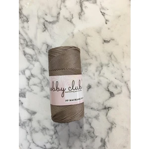 Hobby Club Premium 200 gr 5 Adet Polyester Makrome Ipi (Koyu Vizon) Supla Ip ve Çanta Ipi
