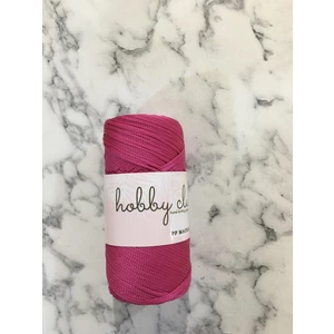 Hobby Club Premium 200 gr 5 Adet Polyester Makrome Ipi (Gül Kurusu) Supla Ip ve Çanta Ipi