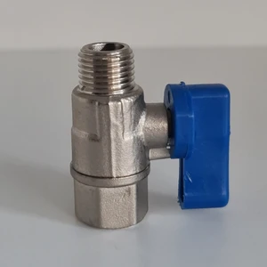 Hidrolik Pnomatik 1/4 Mini Küresel Vana (Dişi-Erkek)