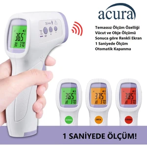 AC-9270 Renkli Ekranlı, Nesne ve Vücut Temassız Ateş Ölçer