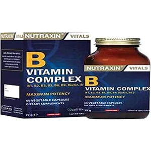 B Complex Vitamin 60 Kapsül Takviye Edici Gıda