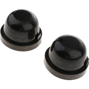 2 Adet Hıd LED Far Far Tozu Işık Kapakları Koruyucu Koruyucu 75MM Kapakları (Yurt Dışından)