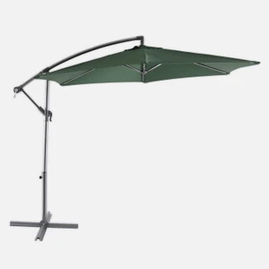 Evinizin Atölyesi Ampül Bahçe Şemsiyesi 3 M Makaralı Bahçe Şemsiyesi Balkon Şemsiyesi