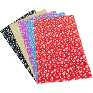 Simli Yıldızlı Elişi Kağıdı A4 10LU