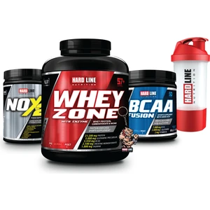 Hardline Nutrition Hardline Whey Zone 2300 gr + Bcaa Fusion + Nox 2 Kombinasyonu
