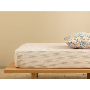 English Home Tetrad Kolay Ütülenir Tek Kişilik Lastıklı Çarşaf 100 x 200 cm Açık Pembe