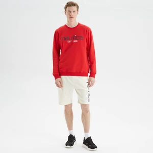 Nautıca Erkek Krem Baskılı Standart Fıt Şort K35621T.1MA