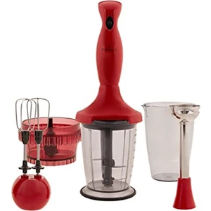 Maximix 3 In 1 Mutfak Robotu Retro Kırmızı