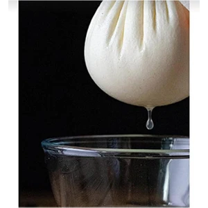 Mor Salkım Home % 100 Pamuk Hazır Dikili Peynir,yogurt,süt Süzme Torbası 35CM*50 cm 1 Adet Beyaz