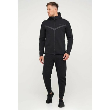 Nike tech fleece all black hotsell