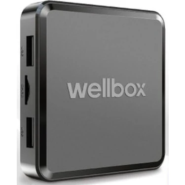 Wellbox Android 12 Wellbox Max2 Android TV Box TVbox IpTV Media Player 2gb Ram 16GB Hafıza Android