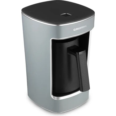 Grundig TKM 1342 G Türk Kahve Makinesi - 5 Fincan Kapasitesi, Otomatik Kapanma Özelliği, Koyu Gri