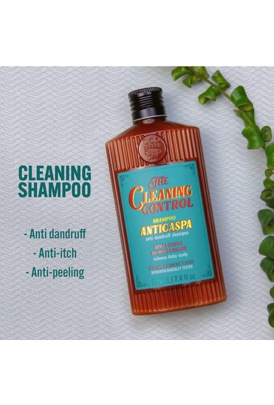 Qod Kepek Şampuanı Çay Ağacı Yağlı Çinko Pritiyonlu Kaşıntı, Yağ, Kurulukla Savaşan Formül 220ML