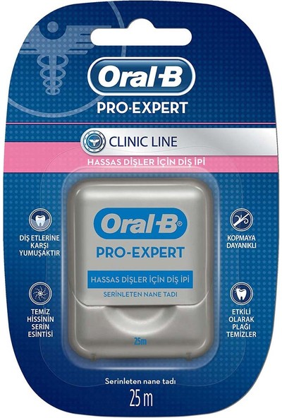Oral-B Diş İpi Pro-Expert Clinic Line 25 m