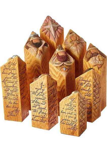 9 Adet Doğuş Ağacı Heykeli (Yurt Dışından)