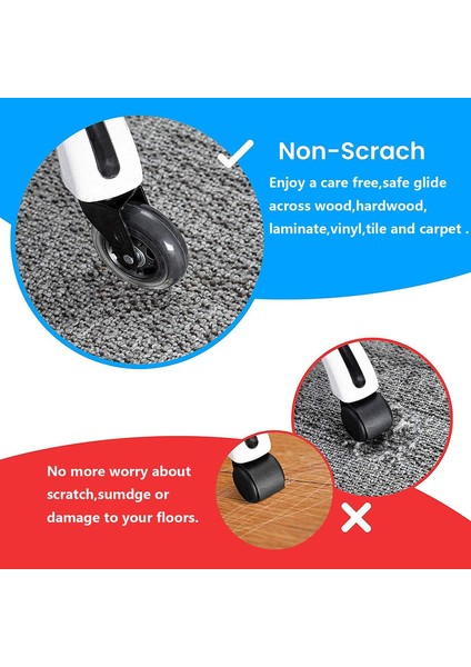 Ofis Koltuğu 5 Tekerlekli Set 75MM (Yurt Dışından) modelleri