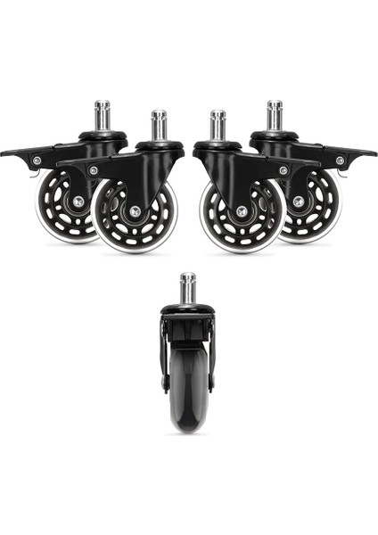 Frenli Koltuk 5 Tekerlekli Kit 25 (Yurt Dışından)