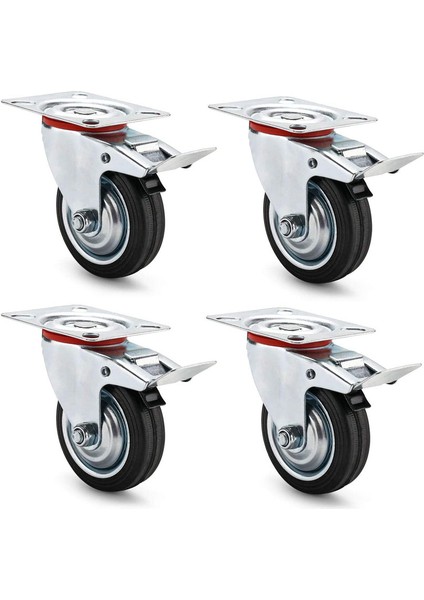 Ev Sandalyesi 5 Tekerlekli Set (Yurt Dışından)