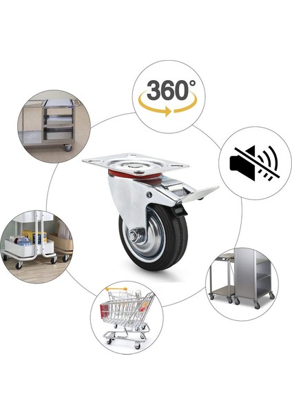 Ev Sandalyesi 5 Tekerlekli Set (Yurt Dışından) fırsatları