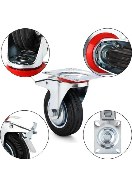 4 x 100 mm Nakliye Tekerleği (Yurt Dışından) fiyatları