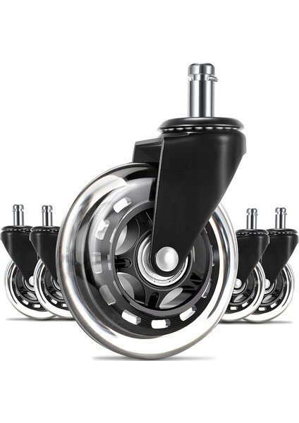 5 Sessiz Dönen Ofis Koltuğu Tekerleği (Yurt Dışından)